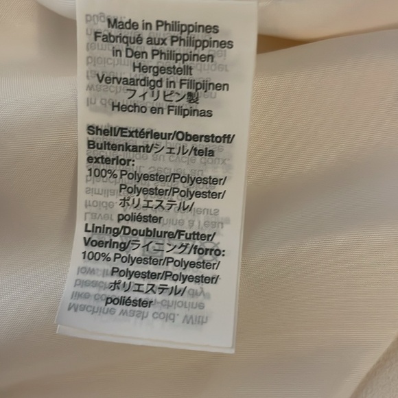 NWT J. Crew 2-pc ivory cropped blouse + pencil skirt size 4 - Picture 9 of 9